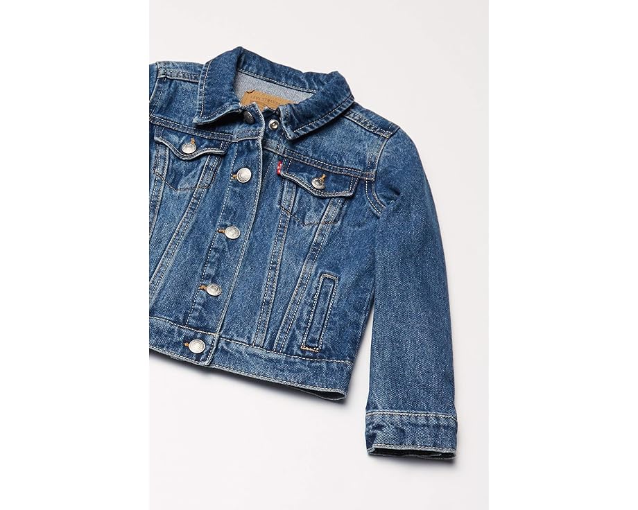 Детская джинсовая куртка в стиле Trucker от Levi's® Kids со светлым оттенком