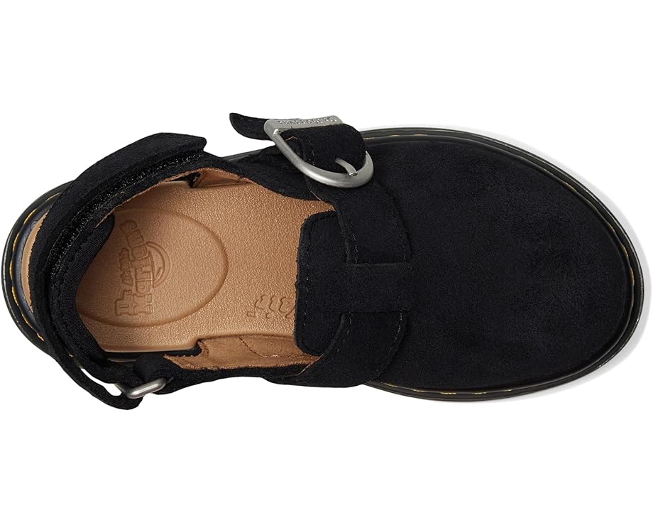 Детские клоги Dr. Martens Jorgie J с регулируемым ремешком на липучке