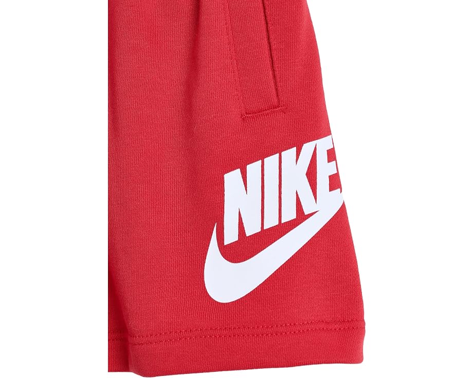 Детские шорты Nike Kids French Terry с карманами и эластичным поясом