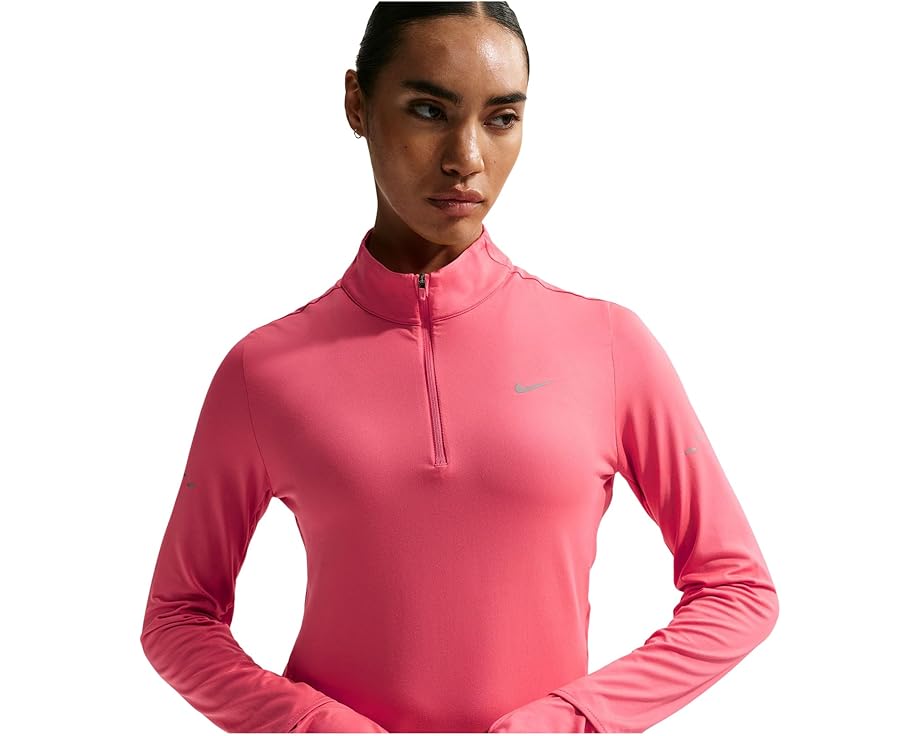 Nike Swift Dri-FIT Ultraviolet беговой топ с молнией на 1/4