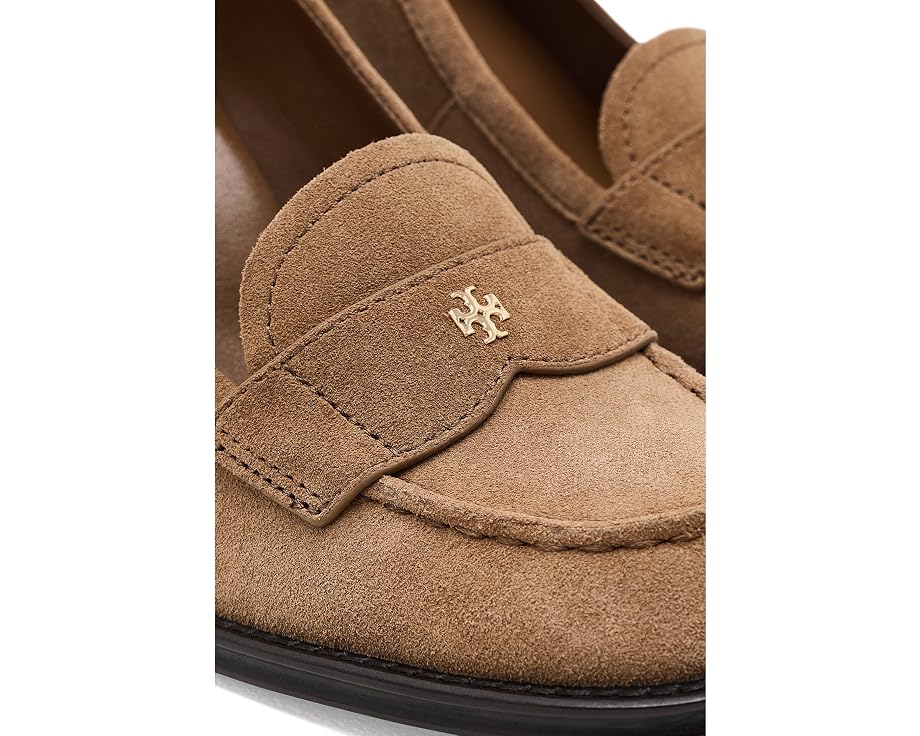 Лоферы Tory Burch Vintage на каблуке 85 мм с металлической фурнитурой