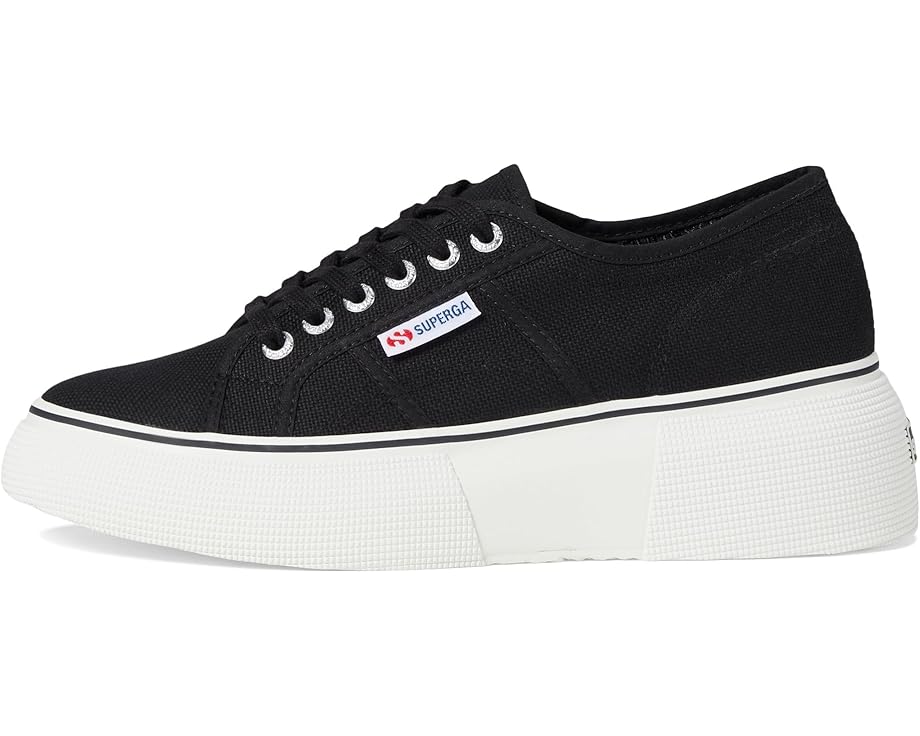 Кроссовки Superga 2287 Bubble Line на платформе с круглым носком