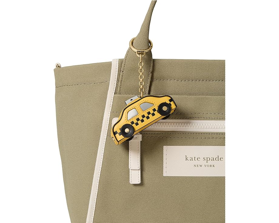 Брелок для сумки Charmed Smooth Leather On A Roll Taxi из гладкой кожи от Kate Spade New York