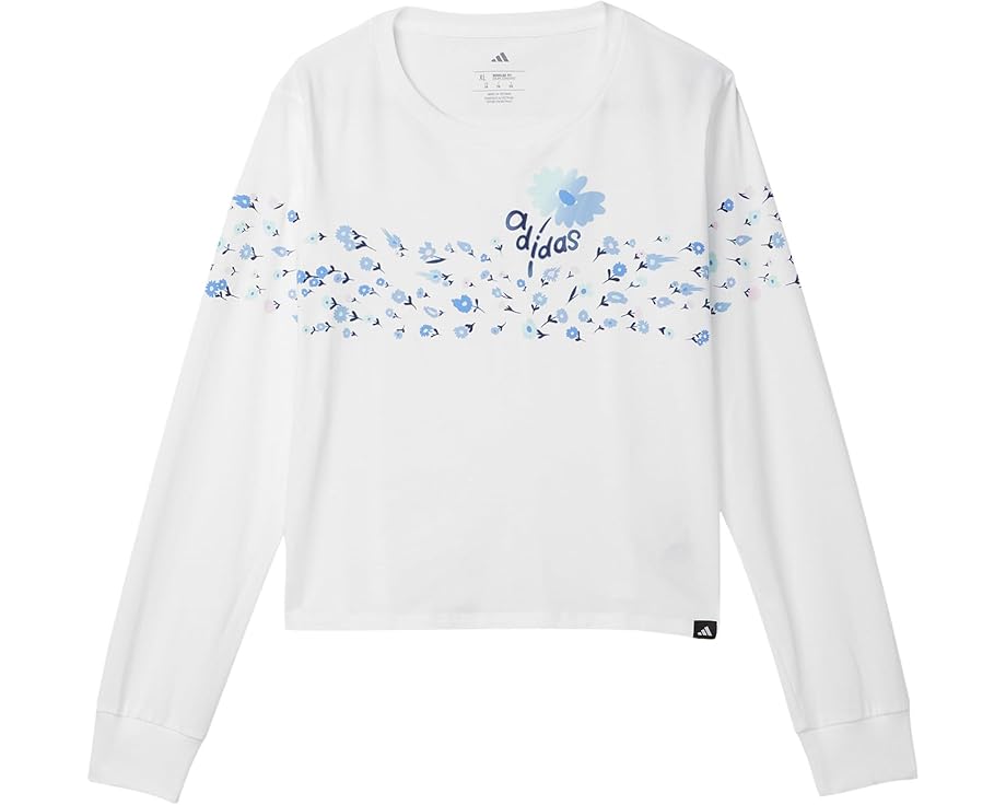 Футболка adidas Kids с принтом и классическим кроем Regular Fit из хлопка