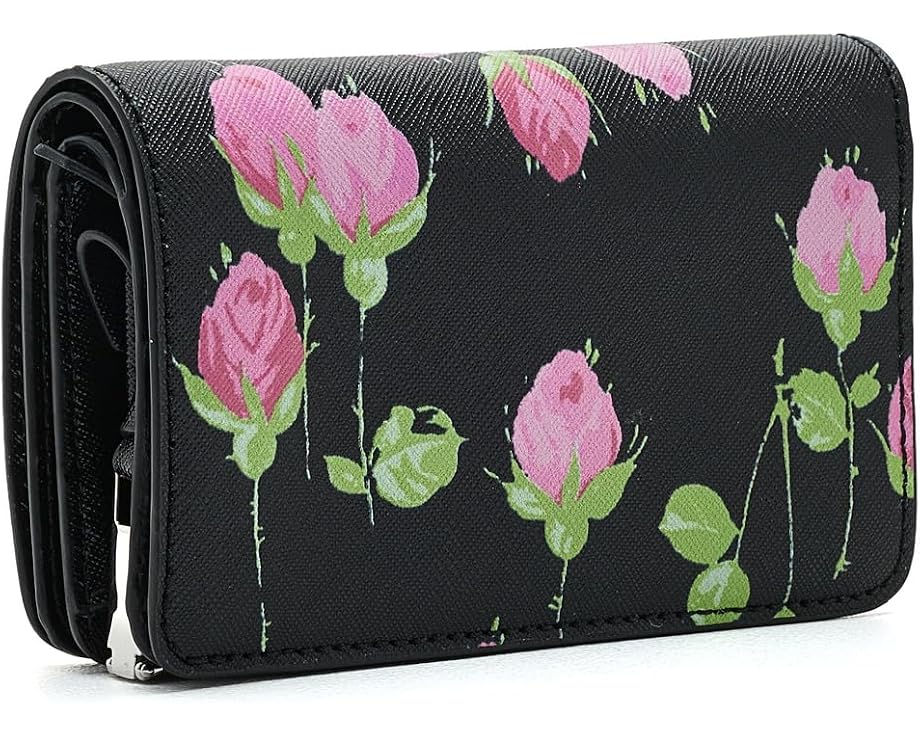 Snapshot Compact Wallet In Vintage Floral