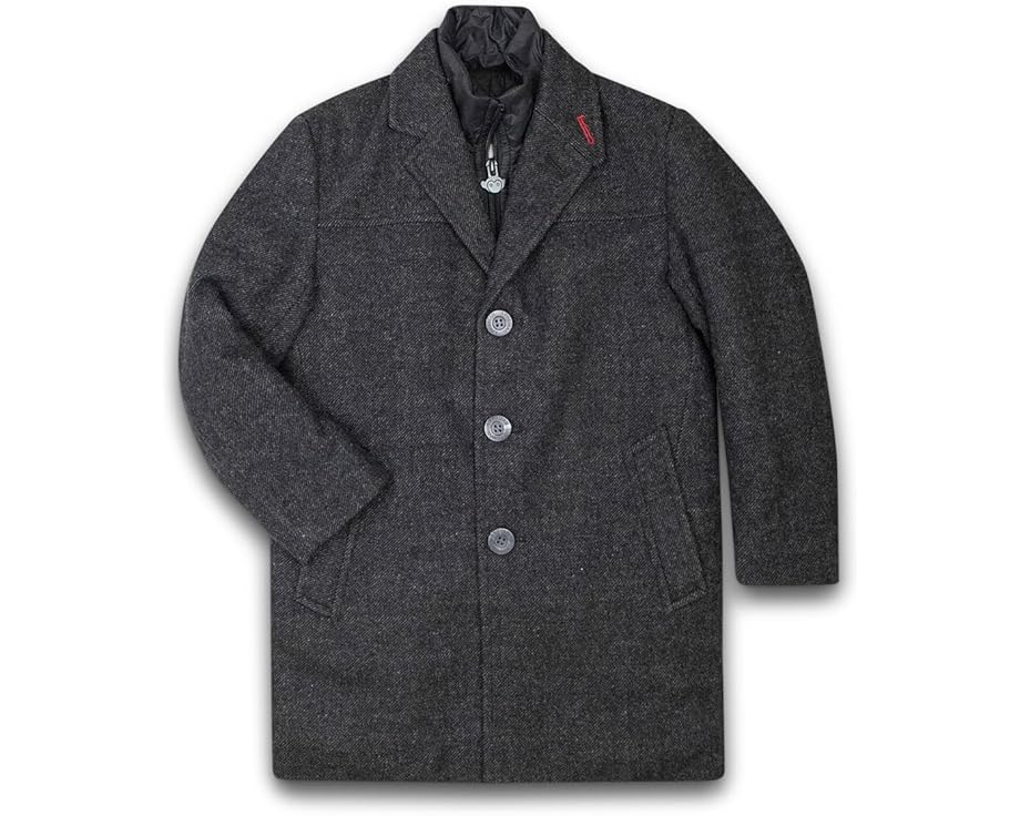 Пальто Appaman Kids New City Overcoat в цвете Chateau Grey