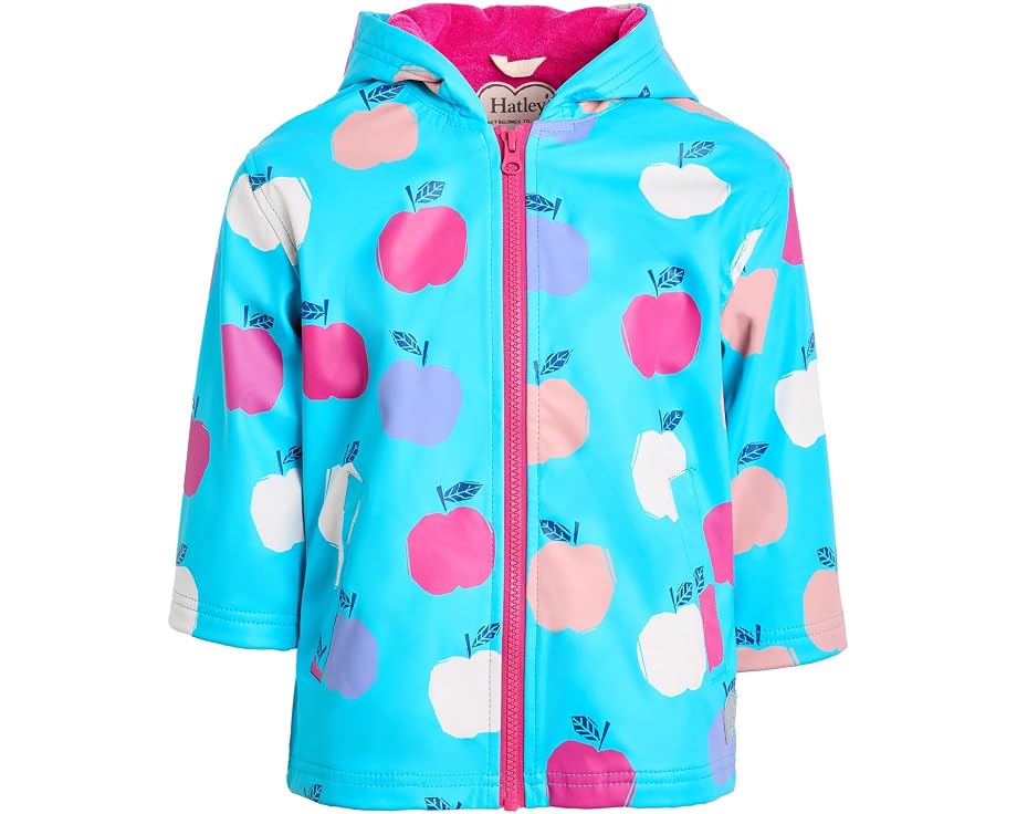 Дождевик Hatley Apple Orchard с меняющим цвет рисунком для детей