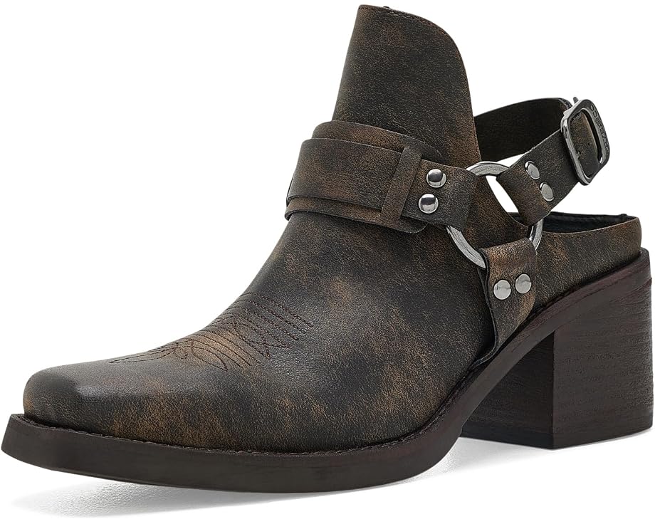 Мюли FRYE AND CO. Tessy Harness с цепочкой и пряжкой на каблуке