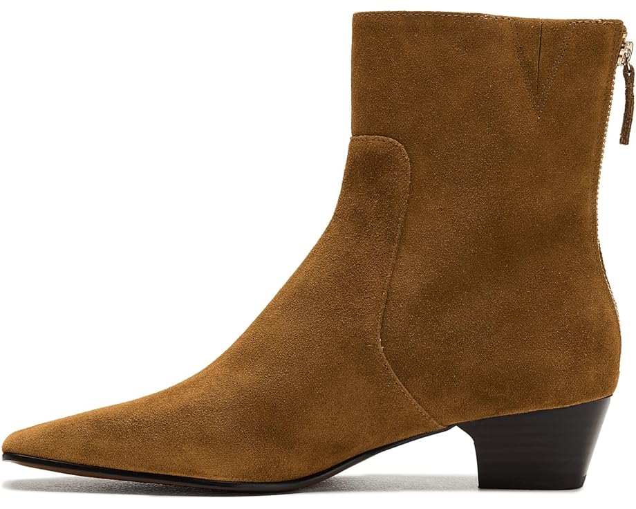 Ботильоны Madewell Laurel из мягкой замши с застежкой-молнией