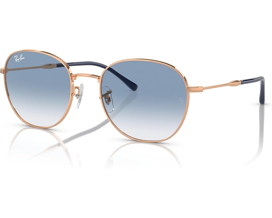 Солнцезащитные очки Ray-Ban 0RB3809 с металлической овальной оправой