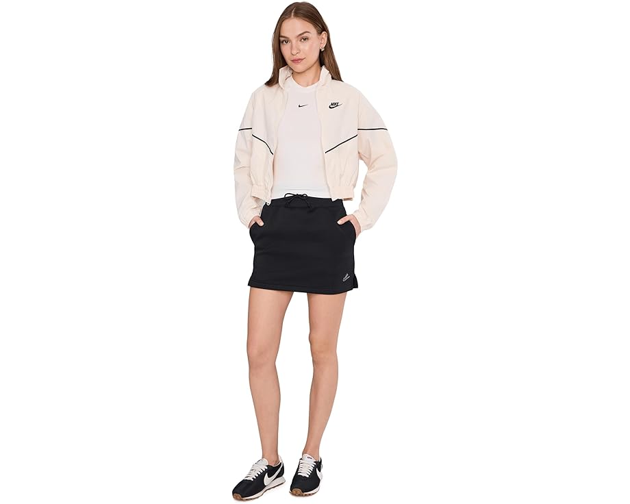Мини-юбка Nike Sportswear Phoenix Fleece с высокой талией