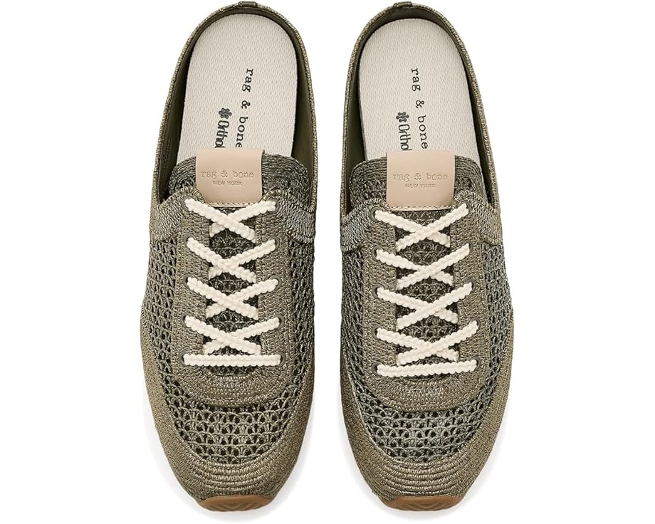 Мюли Retro Runner Slim Ultra от rag & bone в плетеном стиле