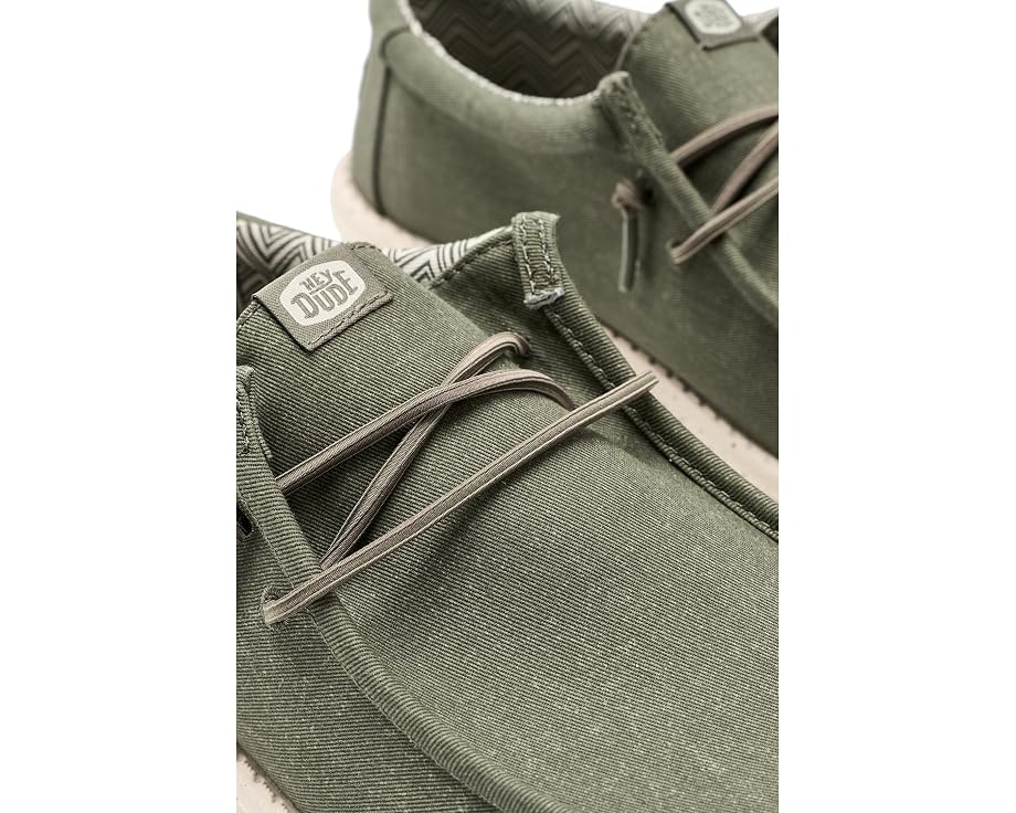 Кеды Hey Dude Wally Stretch Canvas из стрейч-холста