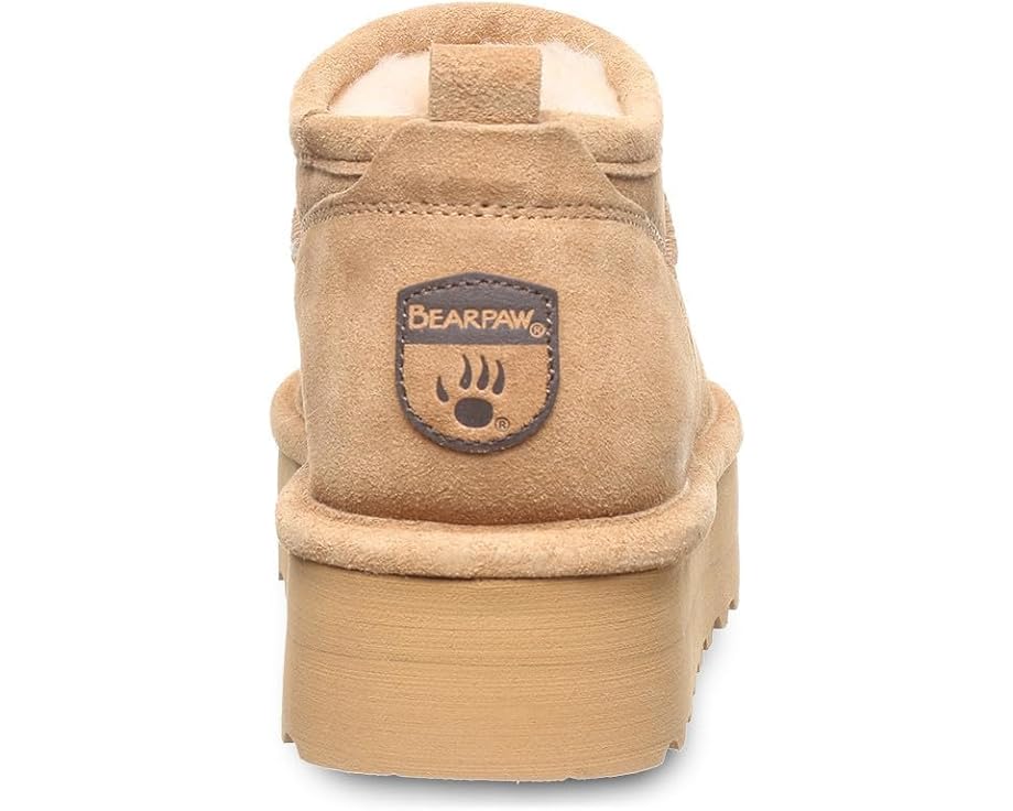 Сапоги Retro Super Shorty Bearpaw на платформе с овечьей шерстью