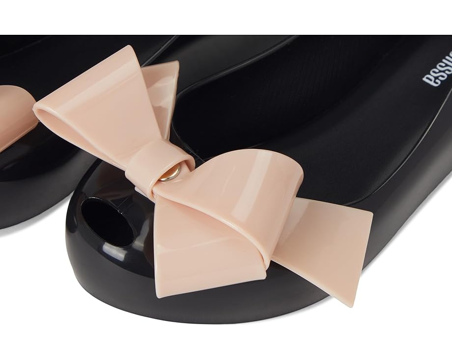 Балетки Ultragirl Classy с двойным бантом и ароматом жевательной резинки Mini Melissa