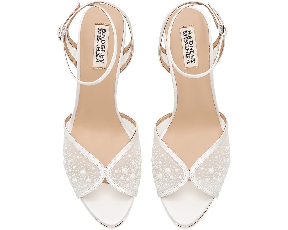 Туфли Badgley Mischka Rhea с жемчугом на каблуке