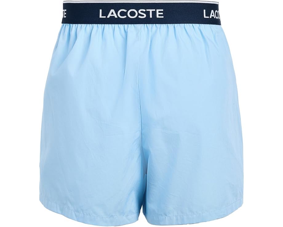 Набор из 3 боксеров Lacoste из хлопкового поплина