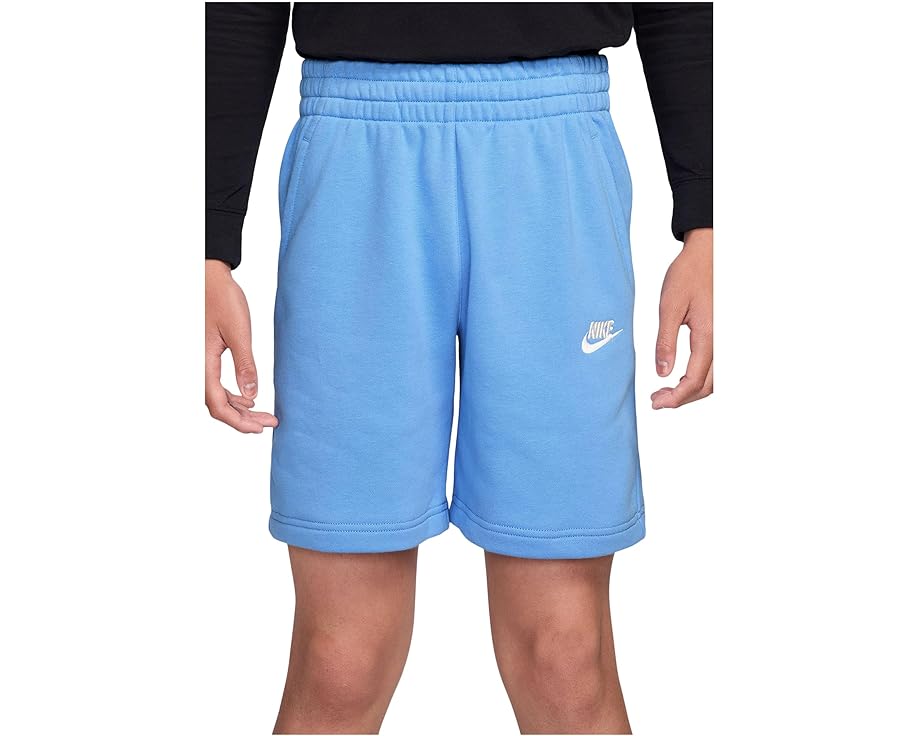 Детские шорты Nike Kids Sportswear Club Fleece French Terry с карманами