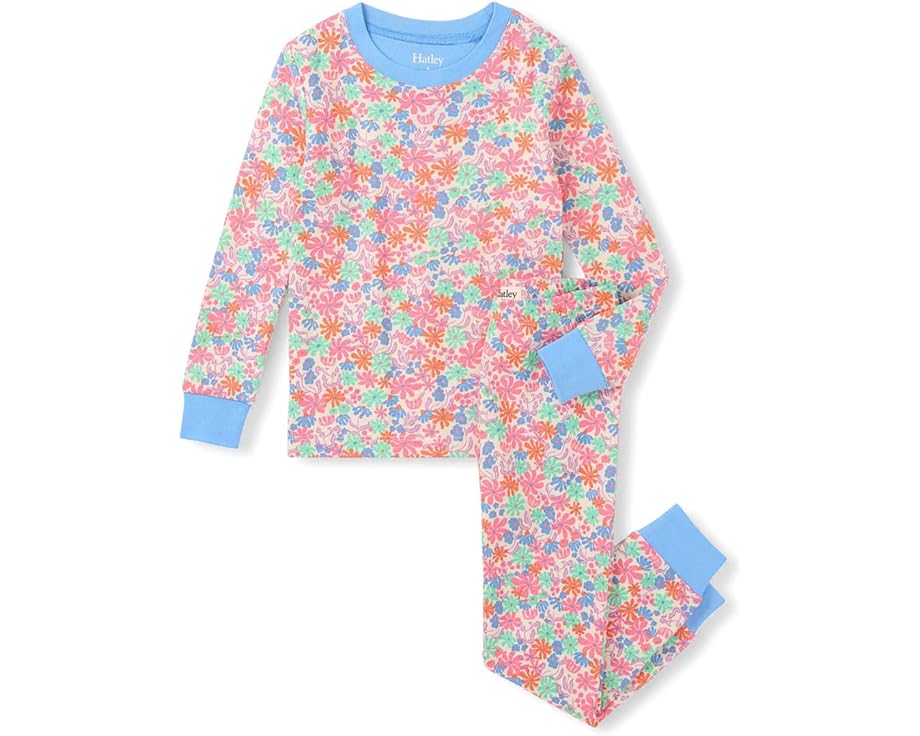 Пижамный набор Hatley Kids с причудливыми цветами из хлопка