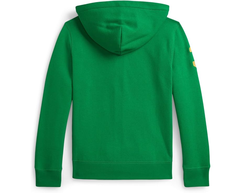 Толстовка Polo Ralph Lauren Kids с молнией спереди из флиса с логотипом Big Pony