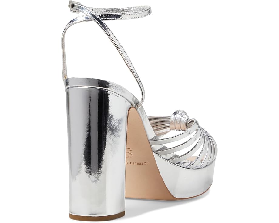 Босоножки Loeffler Randall Rivka Leather Knot Platform на танкетке