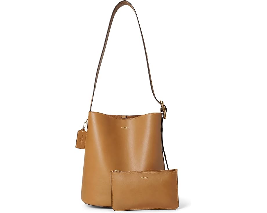 Ведро сумка COACH Bleecker Bucket Bag из кожи с вынимаемым мешочком