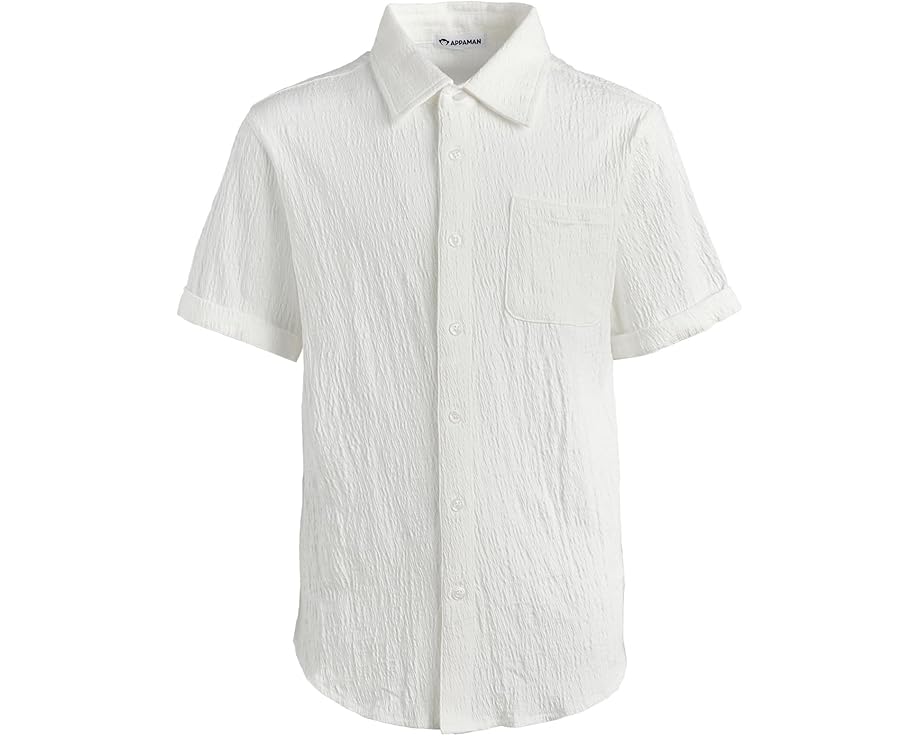 Appaman Kids Beach Shirt с воротником и карманом для мальчиков и девочек