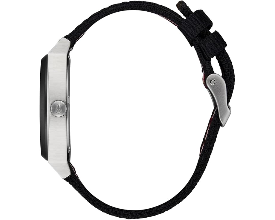 Nixon Часы Time Teller Nylon с нейлоновым ремешком и водозащитой 100 м