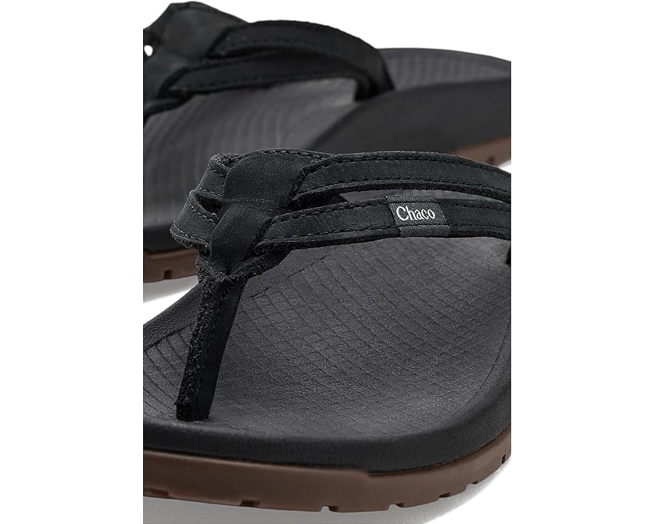 Шлепанцы Chaco Lowdown Leather Flip из натуральной кожи