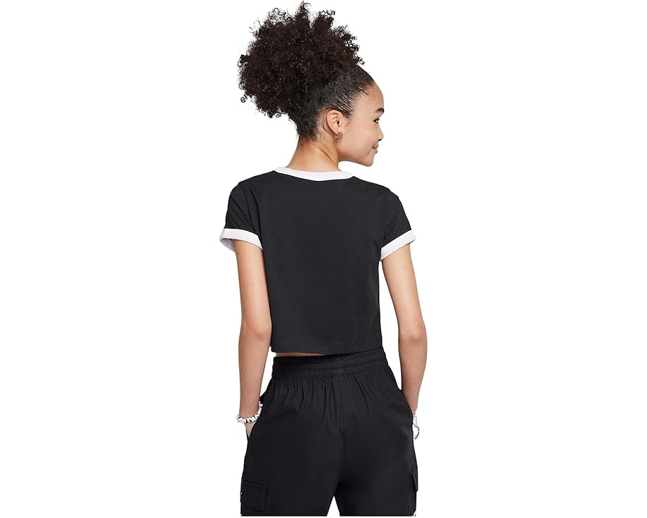 Детская укороченная футболка Nike Kids Sportswear из мягкого джерси