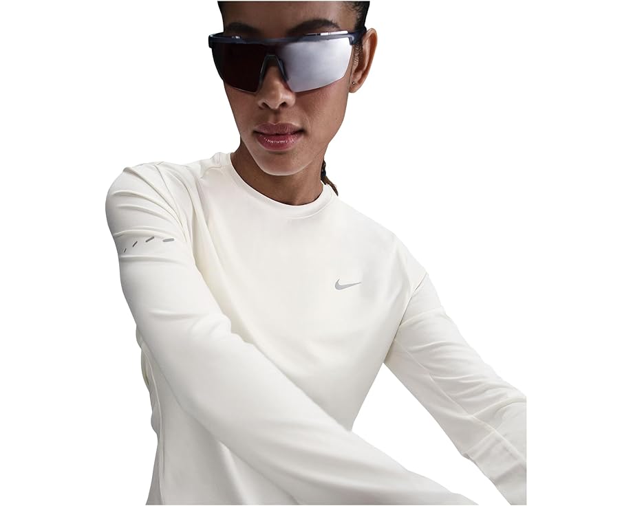 Nike Swift Dri-FIT Ultraviolet беговой лонгслив с круглым вырезом