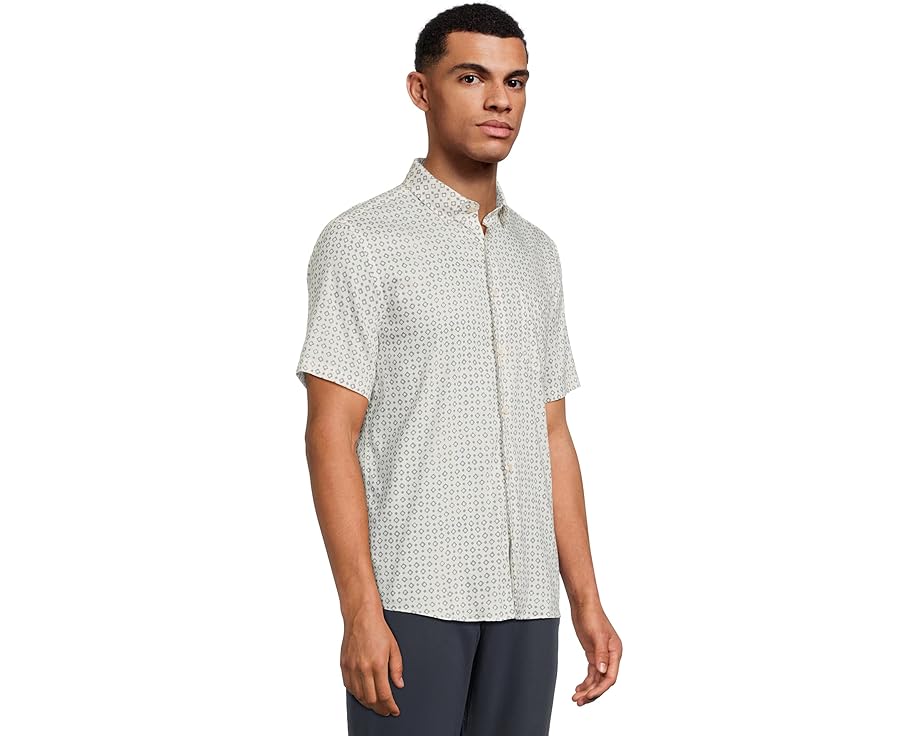 Рубашка с коротким рукавом Movement Monterrey из смеси Supima хлопка Faherty