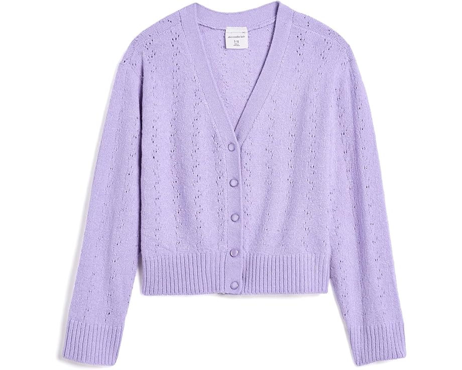 Кардиган Pointelle от abercrombie kids с ажурным узором