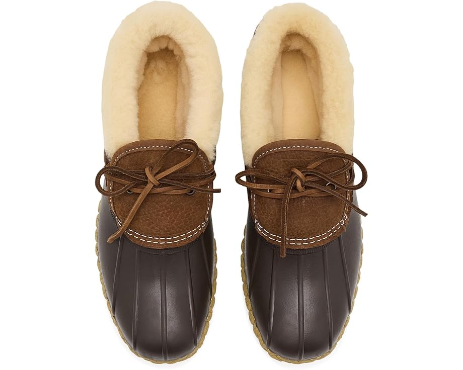 L.L.Bean Rubber Moc с овчинной подкладкой