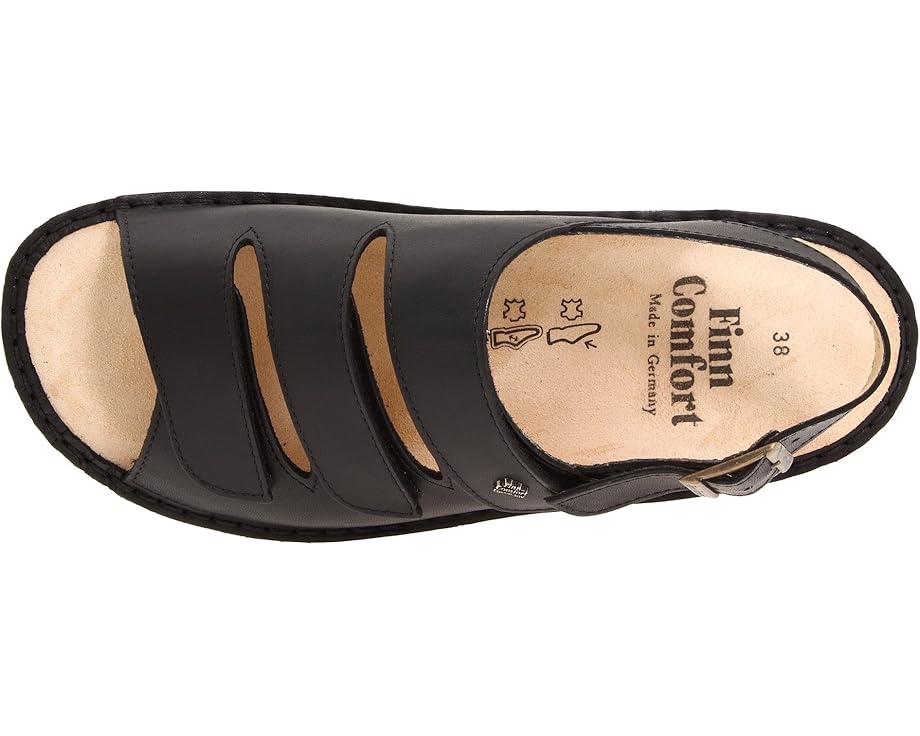 Сандалии Finn Comfort Sylt Soft из мягкой кожи с регулируемыми ремешками