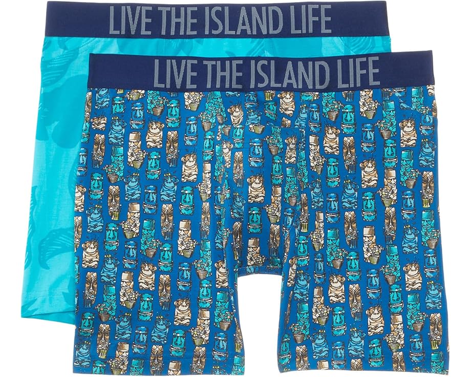 Tommy Bahama 2-Pack Boxer Brief с эластичным поясом