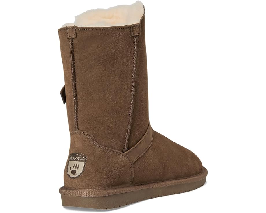 Зимние угги Bearpaw Valerie с подкладкой из овчины и декоративными ремешками