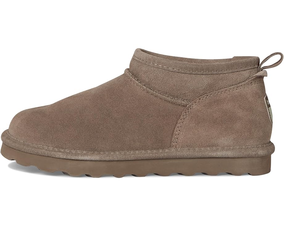 Сапоги Super Shorty Bearpaw из замши с овечьей шерстью и съемной стелькой