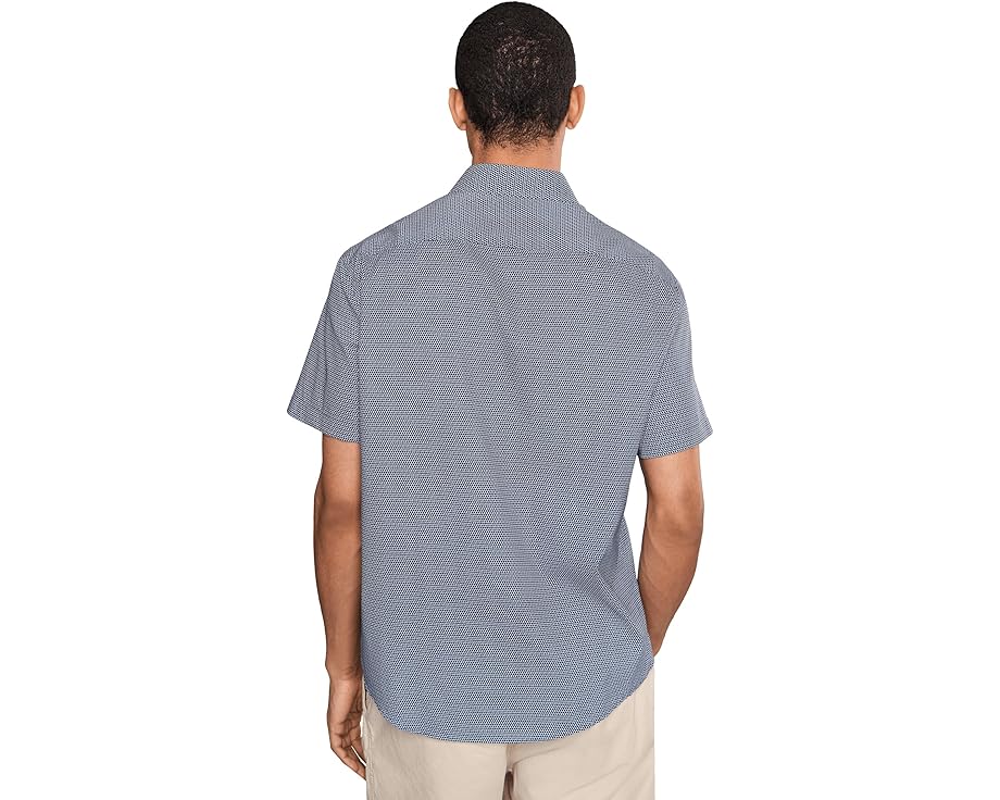UNTUCKit рубашка Short Sleeve Lobo Performance Printed с коротким рукавом