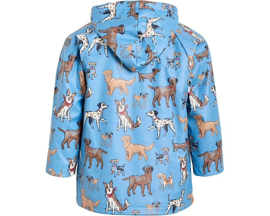Дождевик Hatley Blue Little Pups на кнопках для малышей