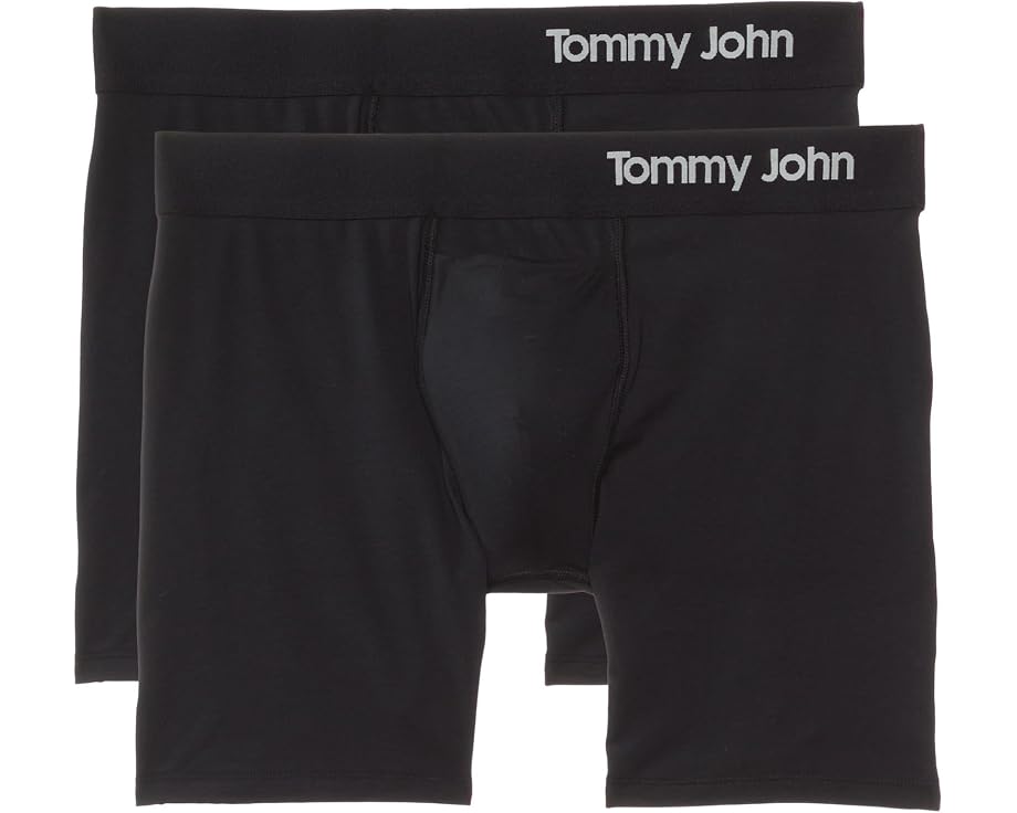 Трусы-боксеры Tommy John Cool Cotton 6 дюймов, 2 пары