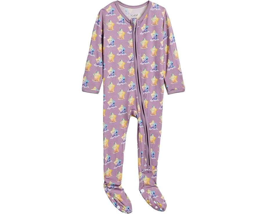 Kickee Pants Kids комбинезон для младенцев с двухсторонней молнией и мягкой подкладкой