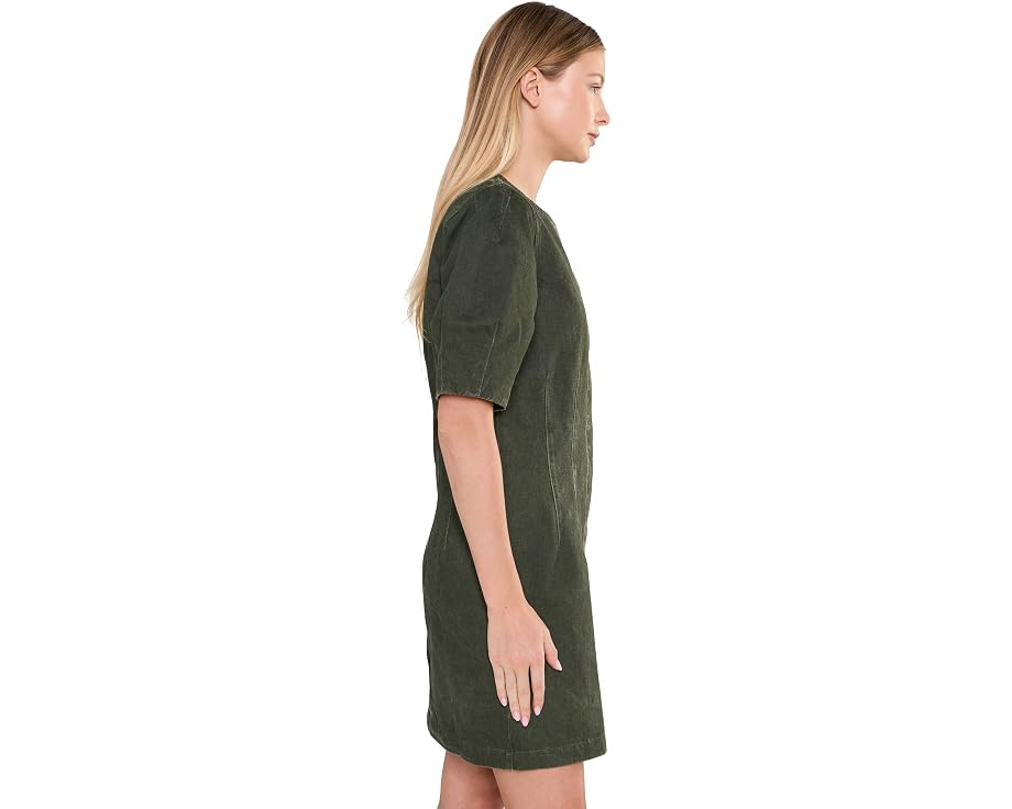 Платье Lilla P Washed Twill с длинным рукавом, деним