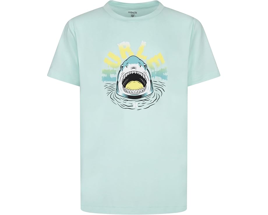 Футболка Hurley Kids Shark Peep Graphic с защитой UPF 50+