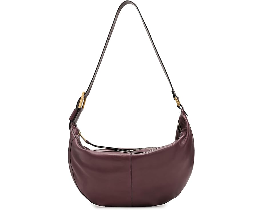 Сумка через плечо AllSaints Luna из мягкой кожи с молнией сверху