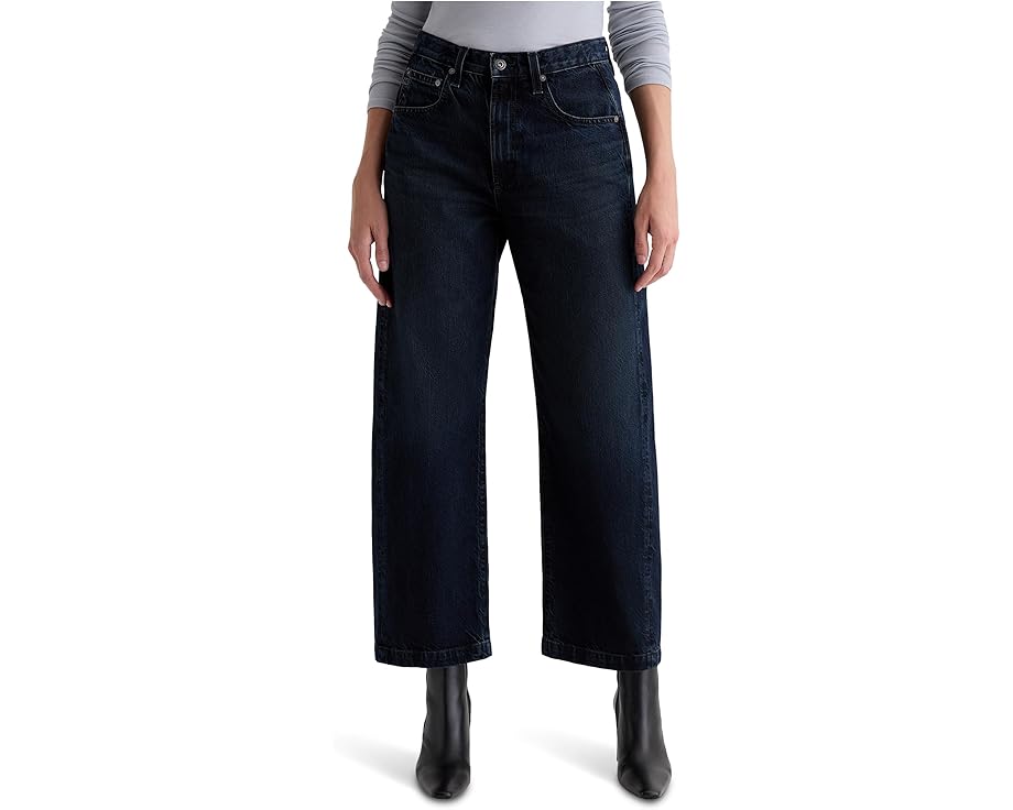 Джинсы AG Jeans Hattie High Rise Barrel с арочной формой штанины