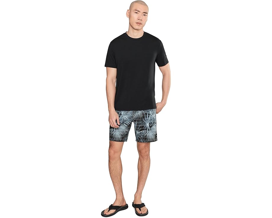 Плавки RVCA Steady Stripe Trunk с карманами на молнии и шнурке