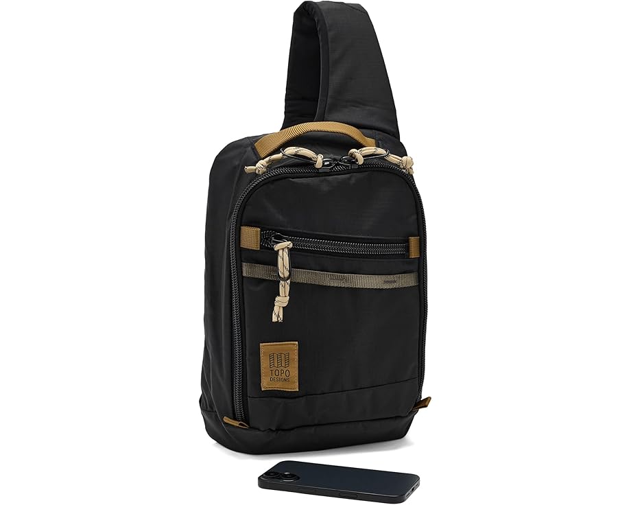 Topo Designs сумка-слинг Mountain Sling из переработанного нейлона с множеством точек крепления