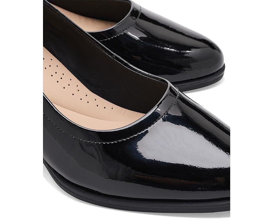 Клатч Freva 55 Court кожаный на каблуке 7 см Clarks