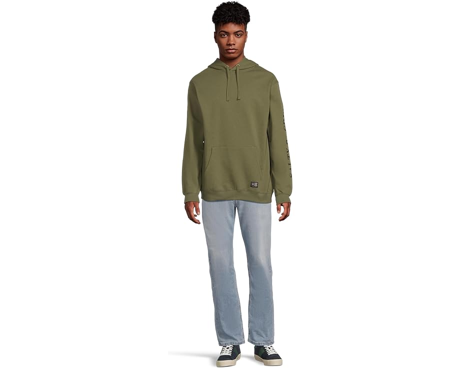 Толстовка Refuge Fleece Salty Crew с капюшоном и карманом